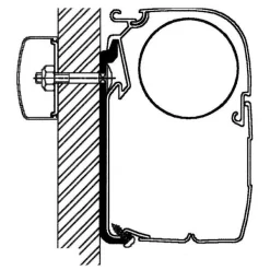 Thule Flat-Adapter, Länge 5 M