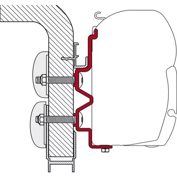 Fiamma Adapter Hymer Camp 300