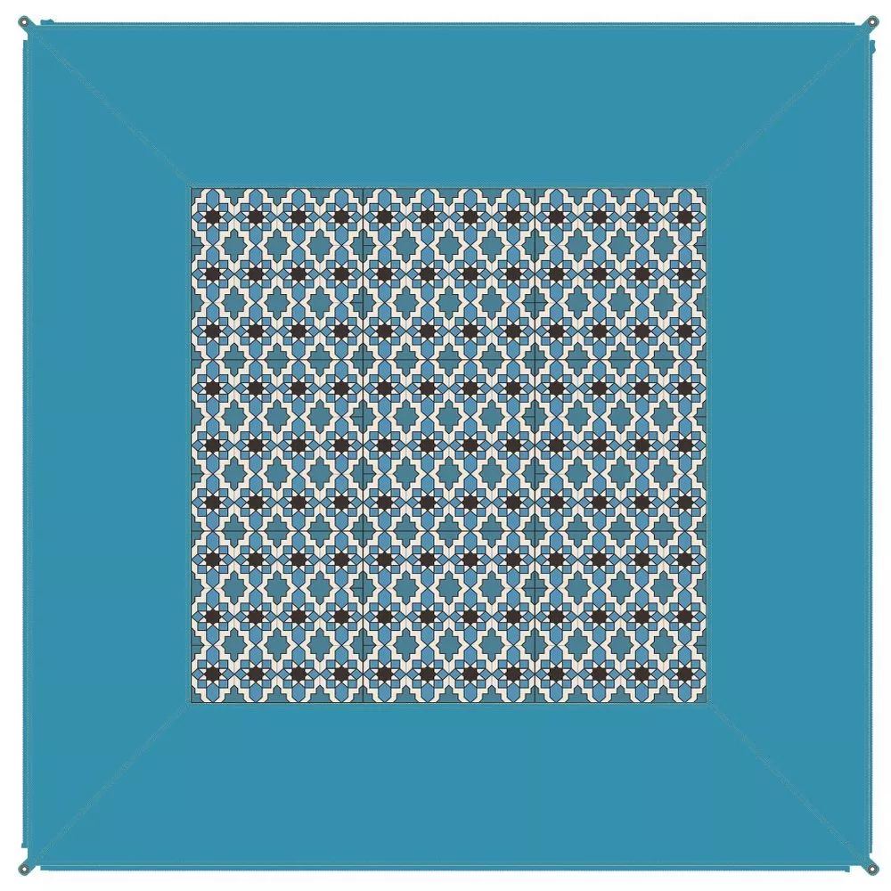 Sonnensegel-Teppich Bent Carpet Caribbean – Bild 2