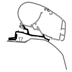 Dometic PR 2000 Markisen-Adapter Fiat Ducato