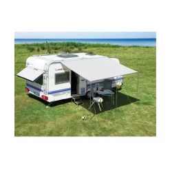 Wohnwagen-Sonnendach DWT Flora, Grösse 3, Hellgrau