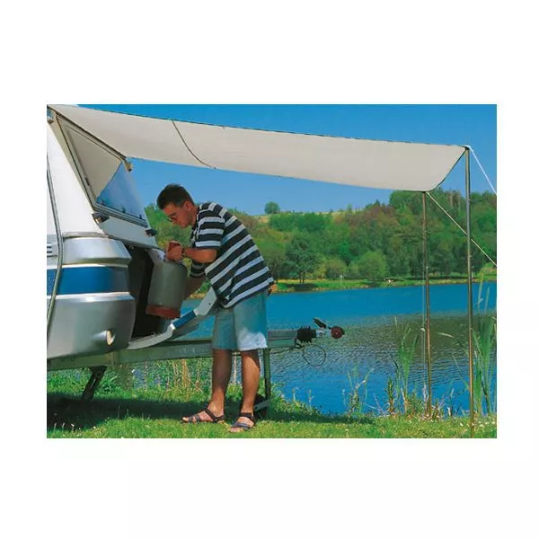 Wohnwagen-Sonnendach DWT Flora, Grösse 4, Hellgrau – Bild 2