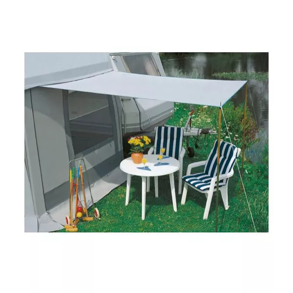 Wohnwagen-Sonnendach DWT Flora, Grösse 4, Hellgrau – Bild 3