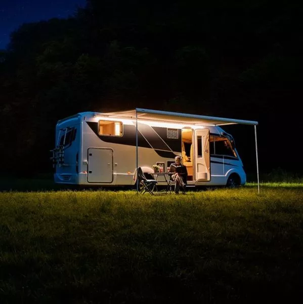 Markisenzelt- Und LED-Schiene Thule Tent LED Mountain Rail Für Markise Omnistor 5200, Aluminium – Bild 3