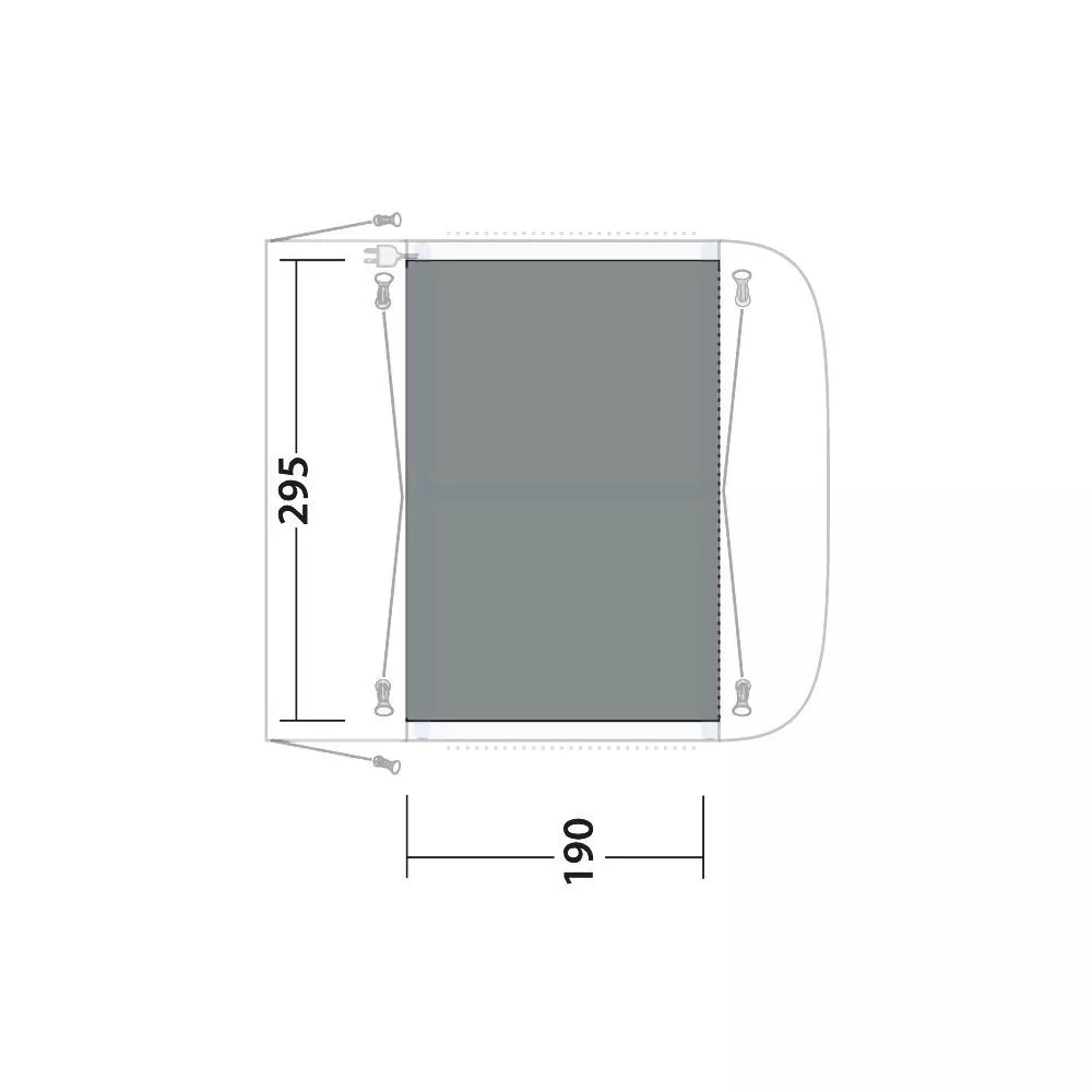 Outwell Teppich Parkville 200 – Bild 2